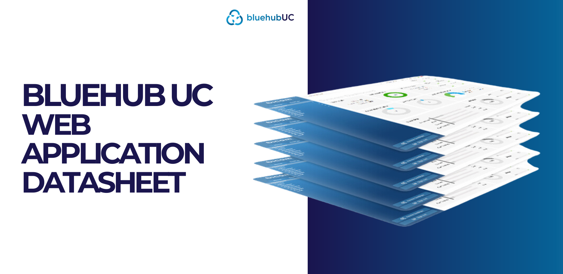 bluehubcloud UC web application data sheet