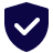 shield with a check icon